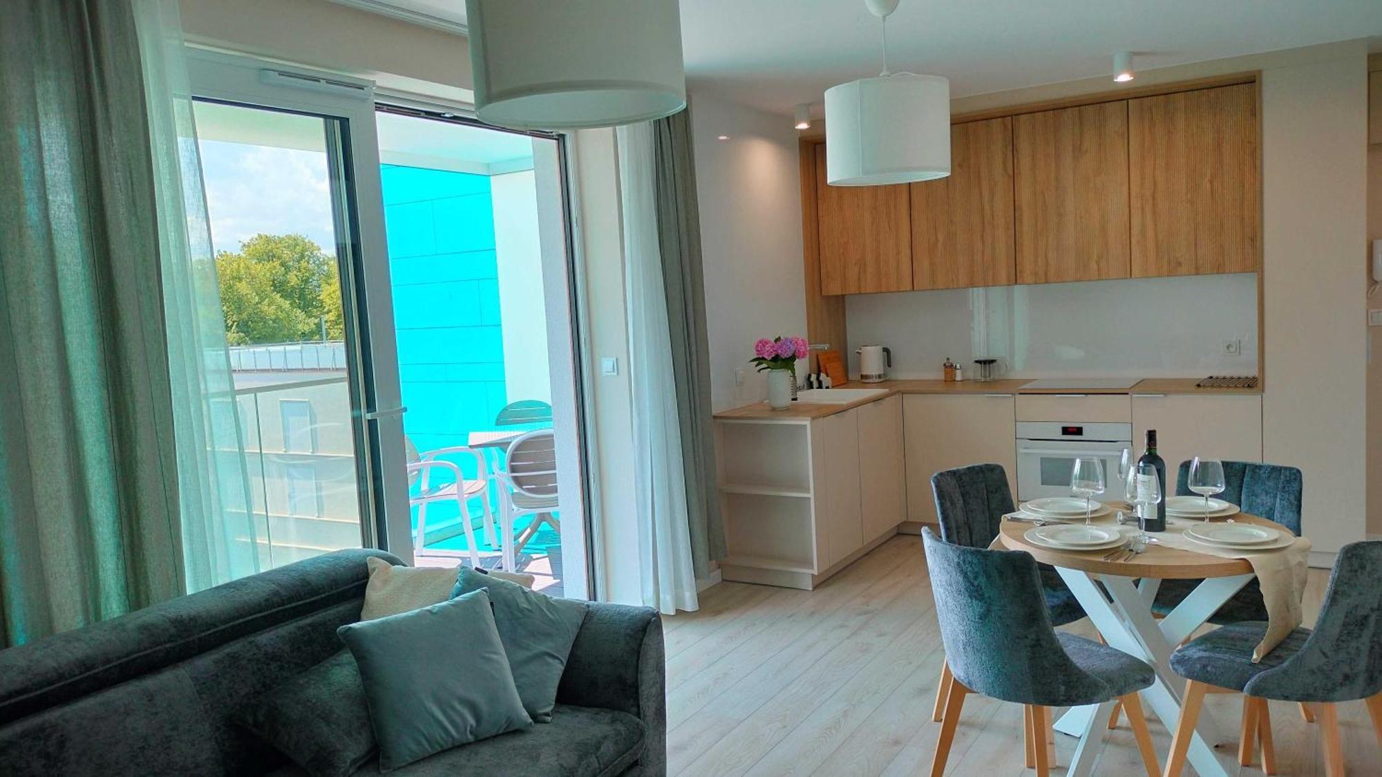 Cicha Przystan Apartamenty Whiteblue Sauna&Fitness&Parking Kolberg Exterior foto